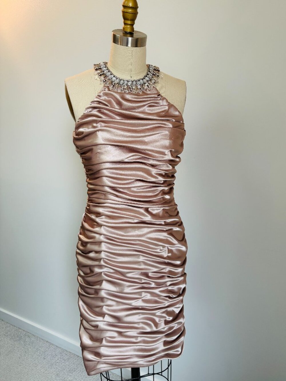 ✨ STUNNING VINTAGE CACHET EMBELLISHED COCKTAIL DRESS - SIZE 6 ✨